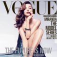 Miranda Kerr en couverture de Vogue Australie, avril 2013