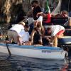 Mariah Carey et Miguel à Puglia en Italie pour le tournage d'un nouveau clip. Le 17 juin 2013.