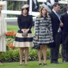 Les princesses Eugenie et Beatrice d'York lors de la journée inaugurale du Royal Ascot 2013, le 18 juin 2013