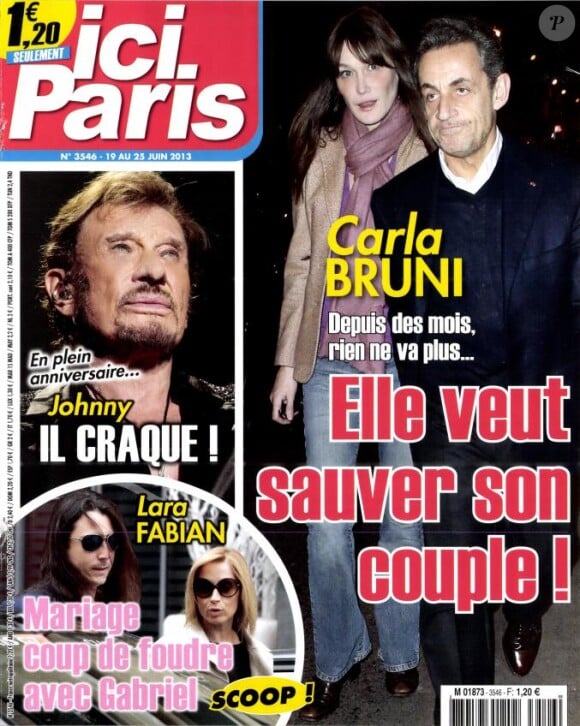 Le magazine Ici Paris du 19 juin 2013