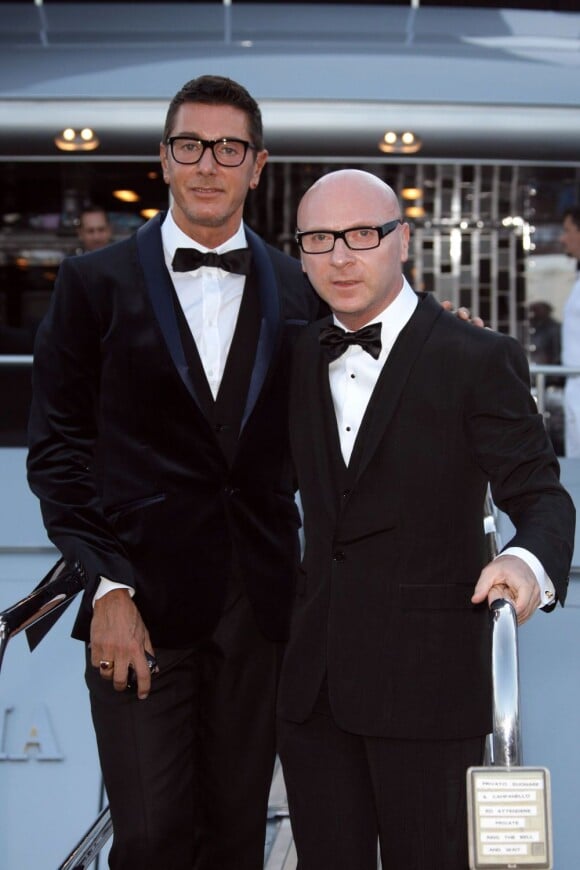 Stefano Gabbana et Domenico Dolce à Cannes en 2010.