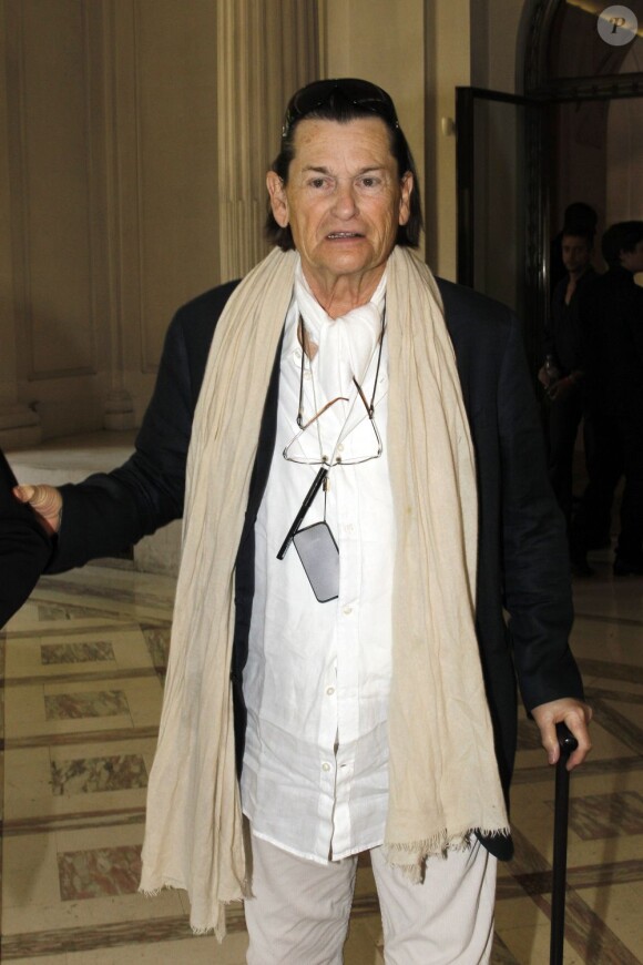 Jean-Louis Scherrer à Paris. Juillet 2012.