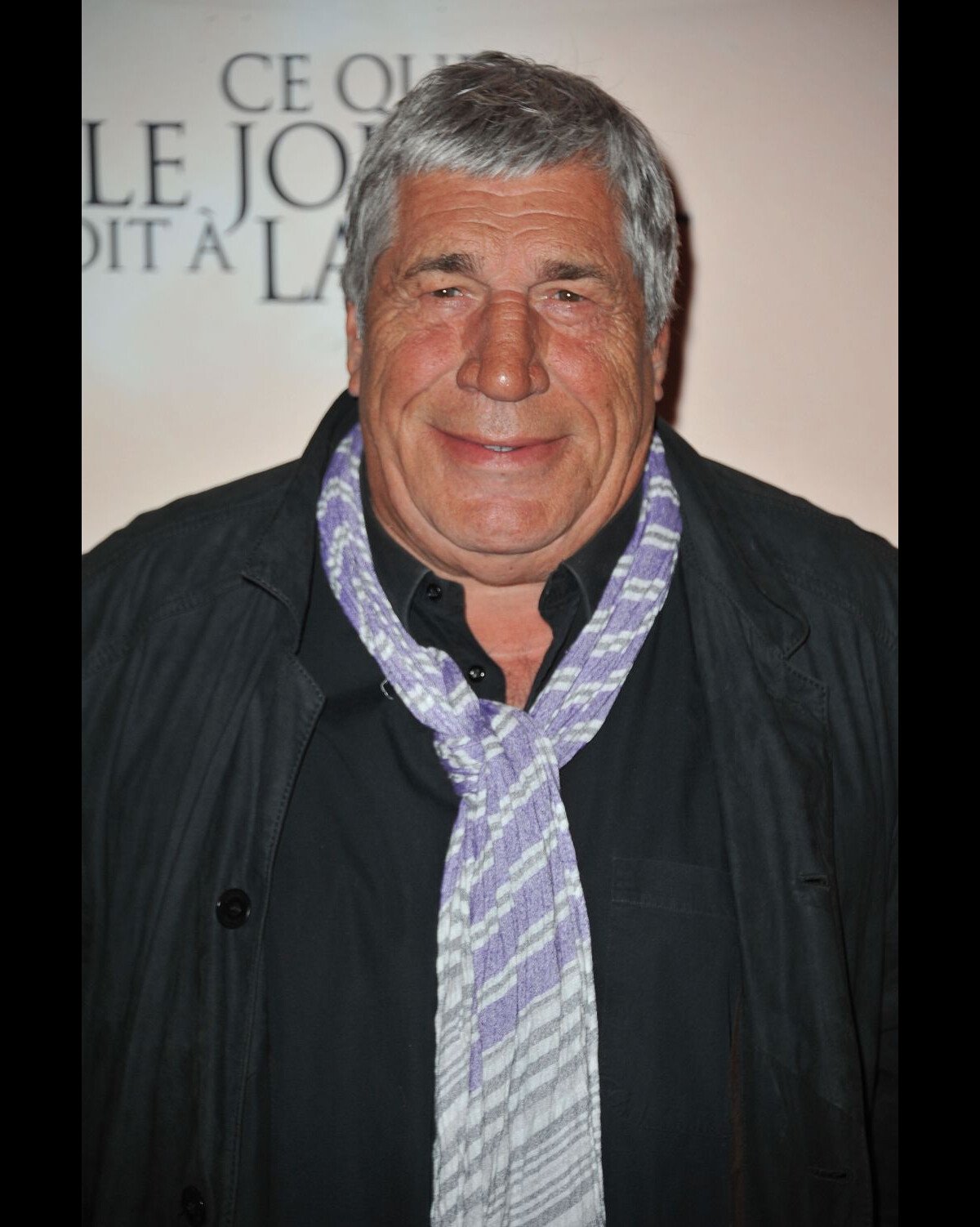 Photo : Jean-Pierre Castaldi à la première de Ce que le jour doit à la 