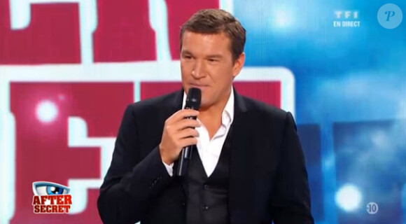 Benjamin Castaldi sur le plateau de L'After de Secret Story 7 sur TF1 le vendredi 14 juin 2013