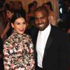 Kim Kardashian et Kanye West lors du MET Gala à New York, le 6 mai 2013.