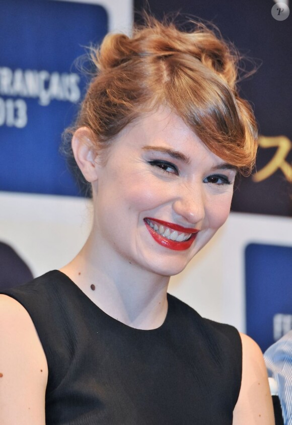 Déborah François lors du Festival du film français à Tokyo, le 24 juin 2013.