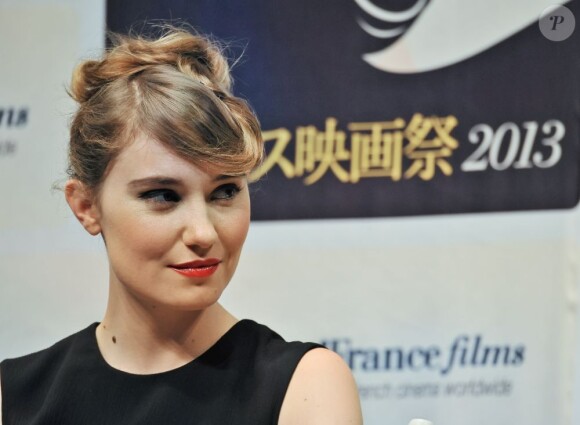 Déborah François présente le film Populaire au Festival du film français à Tokyo, le 24 juin 2013.