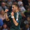 Karim Benzema lors du match entre le Real Madrid et Manchester City le 21 novembre 2012 à Manchester