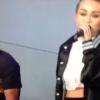 Miley Cyrus chante le titre We Can't Stop sur le plateau de Jimmy Kimmel à Hollywood, le 25 juin 2013.