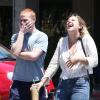 Exclusif - La jeune Scout LaRue Willis (fille de Bruce Willis et Demi Moore) se balade dans les rues de Beverly Hills, à Los Angeles, avec un mystérieux inconnu, le 17 juin 2013.