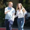 Exclusif - Scout LaRue Willis (fille de Bruce Willis et Demi Moore) se balade dans les rues de Beverly Hills, à Los Angeles, avec un mystérieux inconnu, le 17 juin 2013.