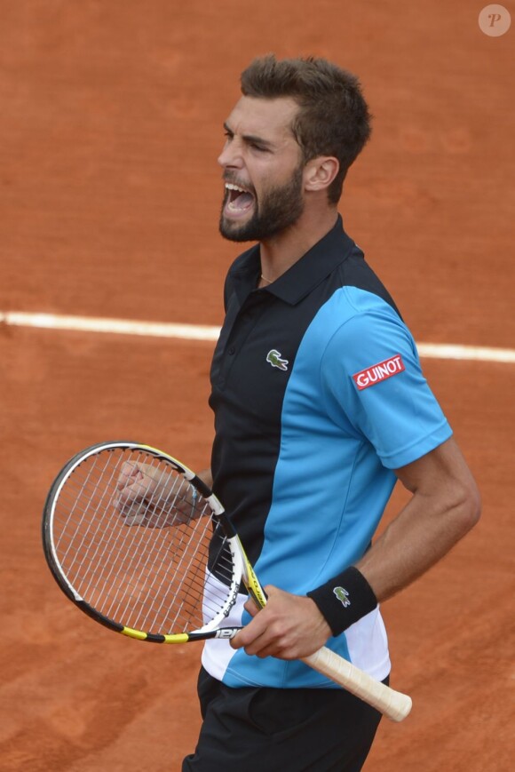 Benoît Paire à Roland-Garros, le 1er juin 2013.