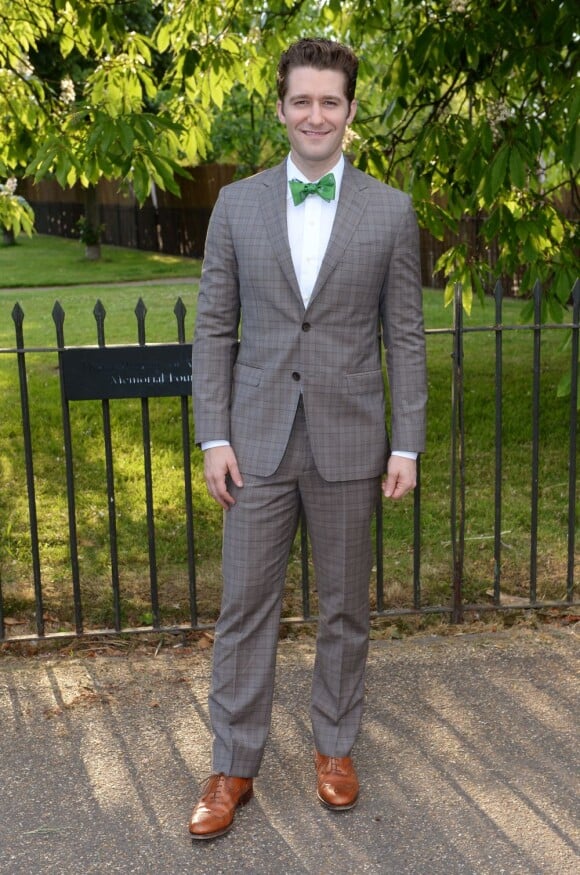 Matthew Morrison à Londres, le 26 juin 2013.