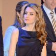 La princesse Letizia d'Espagne lors d'une cérémonie de remise de prix et d'un concert, à Gérone, le 26 Juin 2013.