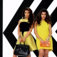 Kim et Kourtney Kardashian à Miami pour la saison 3 des Soeurs Kardashian à Miami sur E!