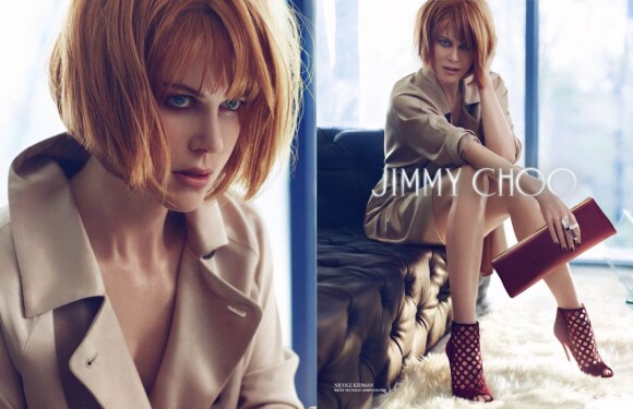 Nicole Kidman pour la campagne printemps-été 2013 de Jimmy Choo. Photo par Mikael Jansson.
