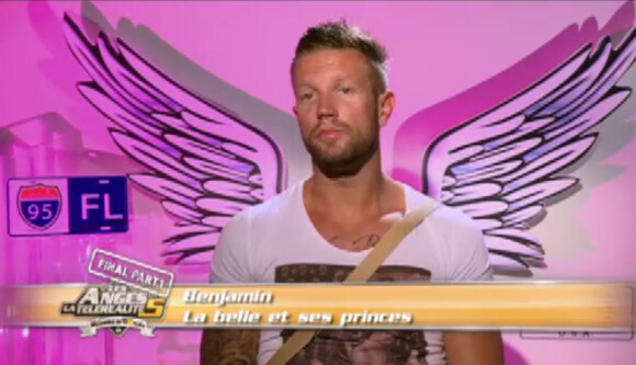 Benjamin dans Les Anges de la télé-réalité 5 sur NRJ 12 le lundi 1er juillet 2013