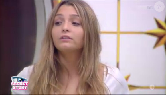 Clara dans la quotidienne de Secret Story 7 sur TF1 le mardi 2 juillet 2013