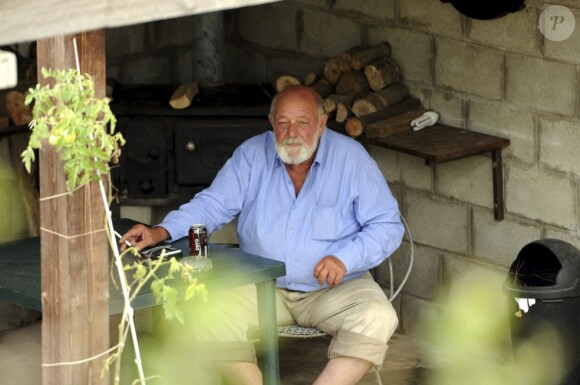 Barry Steenkamp, le père de Reeva, dans sa maison de Port Elizabeth en afrique du Sud, le 15 février 2013.