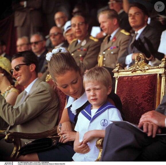 Archives - La princesse Paola de Belgique et le prince Philippe.