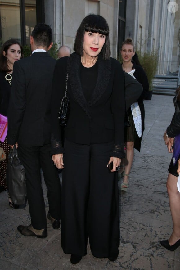 Chantal Thomass assiste à la soirée de clôture de la Fashion Week haute couture au Palais de Tokyo. Paris, le 4 juillet 2013.