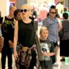 Gwen Stefani et Kingston le 9 juin 2013 à Los Angeles.