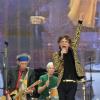Les Rolling Stones en concert à Hyde Park, à Londres, le samedi 6 juillet.