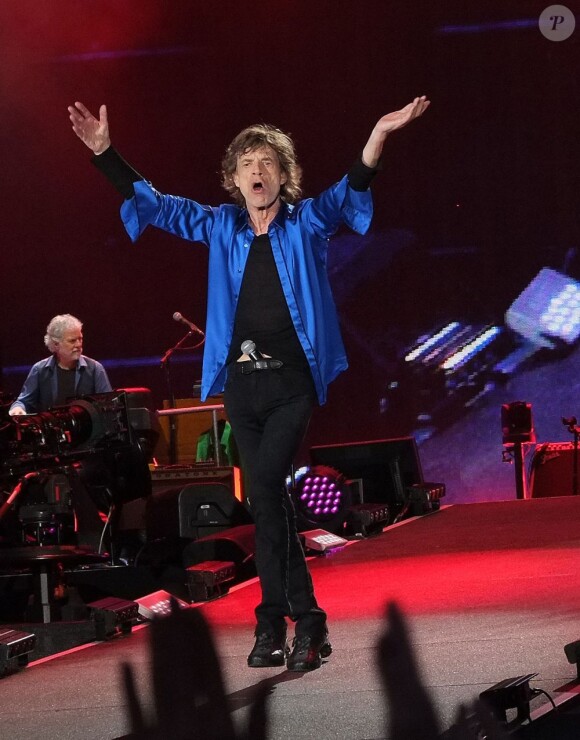 Les Rolling Stones en concert à Hyde Park, le 6 juillet 2013 à Londres.