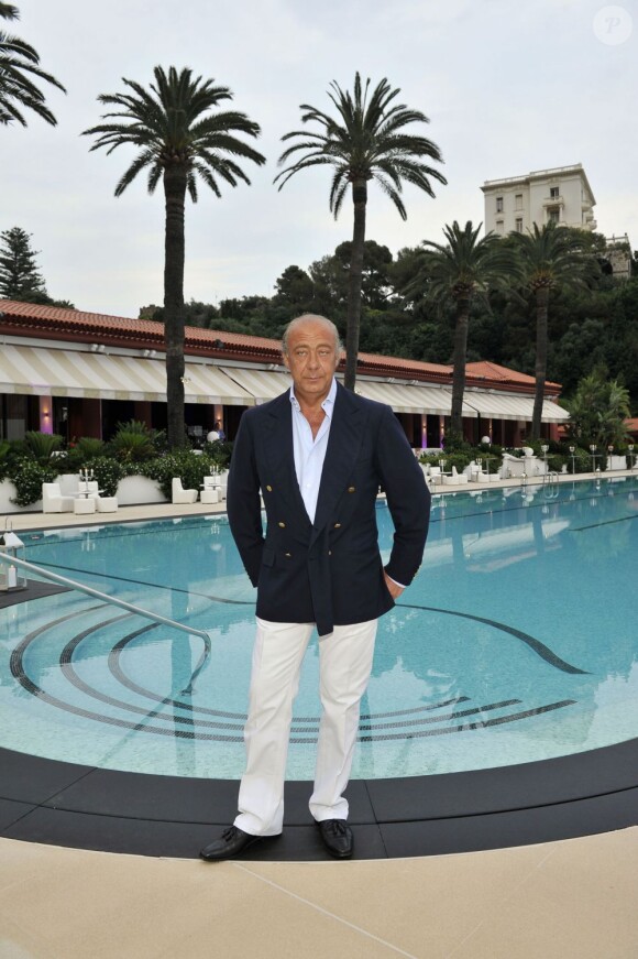 Fawaz Gruosi lors de la soirée De Grisogono qu'il organisait au Beach Club de Monaco le 7 juillet 2013 à l'occasion des 20 ans de sa célèbre maison