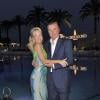 Charles de Bourbon-Siciles et sa femme Camilla lors de la soirée De Grisogono organisée par Fawaz Gruosi au Beach Club de Monaco le 7 juillet 2013 à l'occasion des 20 ans de sa célèbre maison