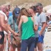 Carles Puyol en vacances à Formentera le 7 juillet 2013 sans sa belle Vanesa Lorenzo
