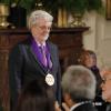 George Lucas lors de la remise des médailles nationales des arts à Washington le 10 juillet 2013