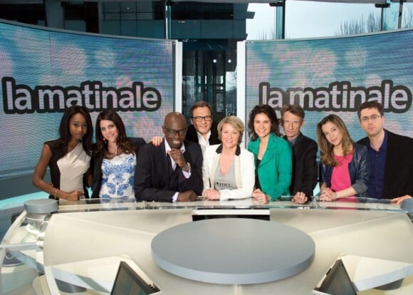 Ariane Massenet et l'équipe de La Matinale. La Matinale s'arrête !