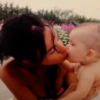 Jade Foret : Moment d'intimité avec sa petite Liva dans les Hamptons !