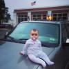 Jade Foret : La petite Liva durant ses vacances aux Hamptons, aux Etats-Unis en juillet 2013 - Instagram