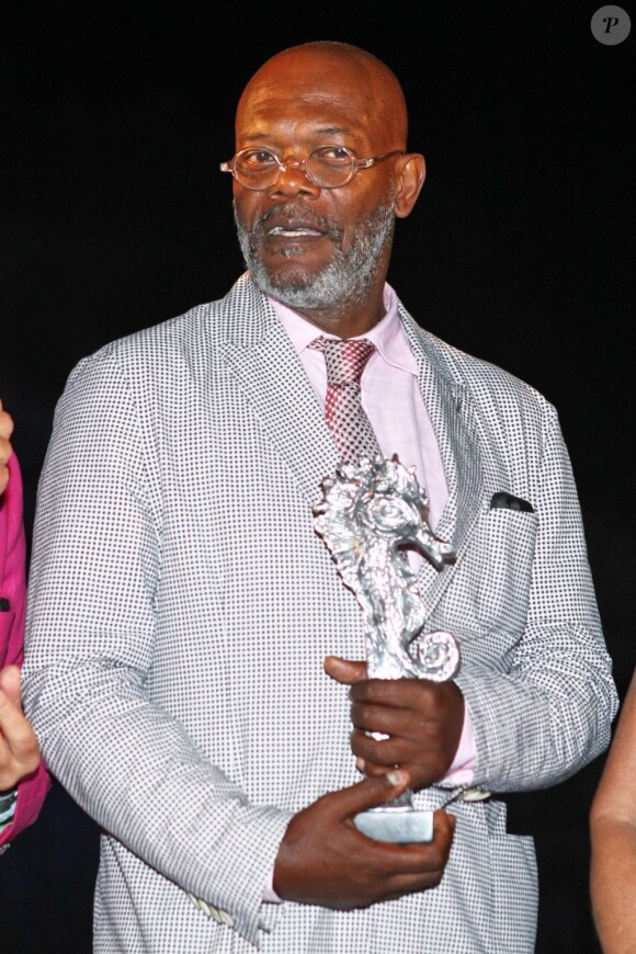 Samuel L. Jackson lors du 11e Festival de cinéma et de musique d'Ischia le 14 juillet 2013