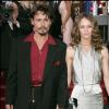 Johnny Depp et Vanessa Paradis aux Golden Globes 2006.