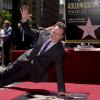 Bryan Cranston honoré sur le Walk Of Fame à Hollywood, le 16 juillet 2013.