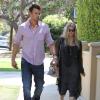 Exclusif - Fergie, enceinte, et son mari Josh Duhamel à la recherche d'une maison à vendre à Pacific Palisades, le 30 mai 2013.