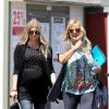 Fergie et sa mère Theresa Ann Ferguson à Culver City, Los Angeles, le 15 juillet 2013.