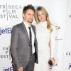 Kate Hudson, Matthew Bellamy - People à la première de "L'intégriste malgré lui" lors du festival de "Tribeca" à New York, le 22 avril 2013.