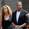 Beyoncé et Jay-Z, deux parents concernés, manifestent à New York en la mémoire de Trayvon MArtin, le 20 juillet 2013.