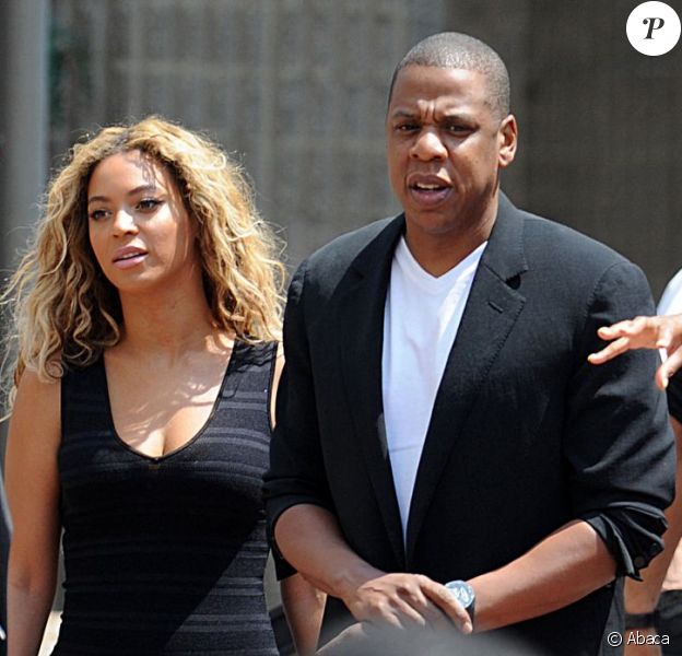 Beyoncé et Jay-Z, deux parents concernés, manifestent à New York en la mémoire de Trayvon MArtin, le 20 juillet 2013.