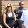 Beyoncé et Jay-Z manifestent à New York en la mémoire de Trayvon MArtin, le 20 juillet 2013.