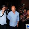 Bruce Willis à la sortie du C Restaurant à Londres le 21 juillet 2013.