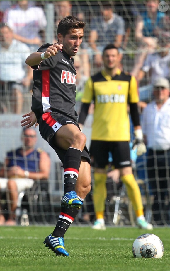 Joao Mountinho lors du match amical entre l'AS Monaco et le FC Augsbourg à Memmingen le 20 juillet 2013