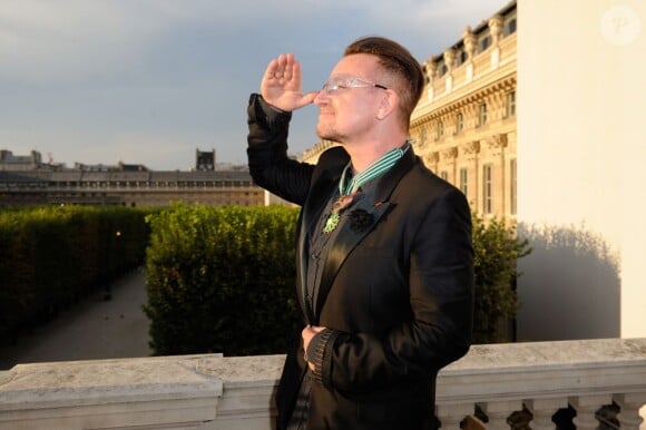 Bono à Paris, le 16 juillet 2013.