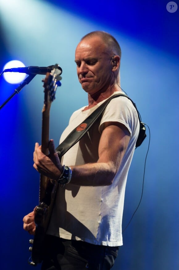 Sting au Montreux Jazz Festival, le 16 juillet 2013.