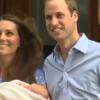 Kate Middleton et le prince William ont présenté leur fils le prince de Cambridge le 23 juillet 2013 devant l'aile Lindo de l'hôpital St Mary avant de rentrer à Kensington.
