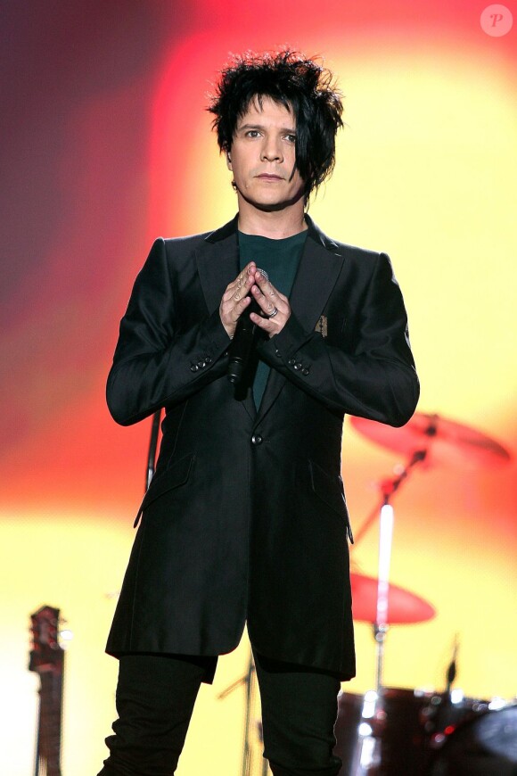French band Indochine on stage during the 22nd 'Victoires de la Musique' ceremony held at the Zenith hall in Paris, France on March 10, 2007. Photo by Frederic Nebinger/ABACAPRESS.COM11/03/2007 - Paris